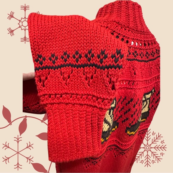 LL Bean Signature Cotton Fisherman Sweater Cardigan - Picture 5 of 10